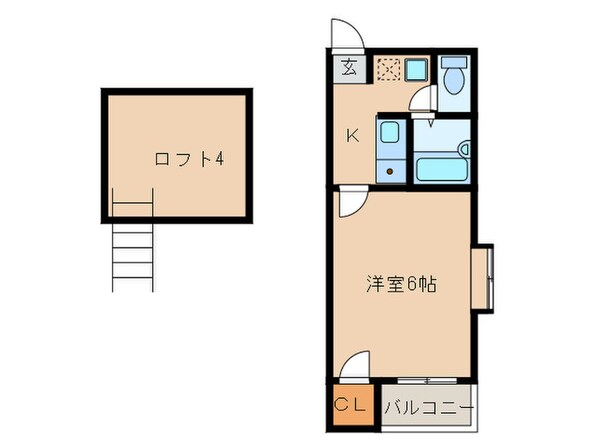 ピュア博多東壱番館の物件間取画像